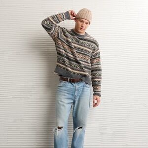 American Eagle Cozy Cabin Sweater